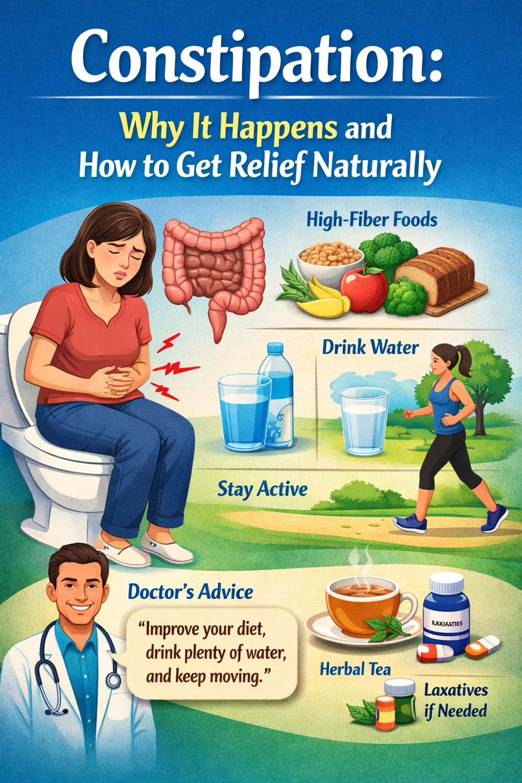 12 Warning Signs of Constipation and Natural Ways to Relieve It