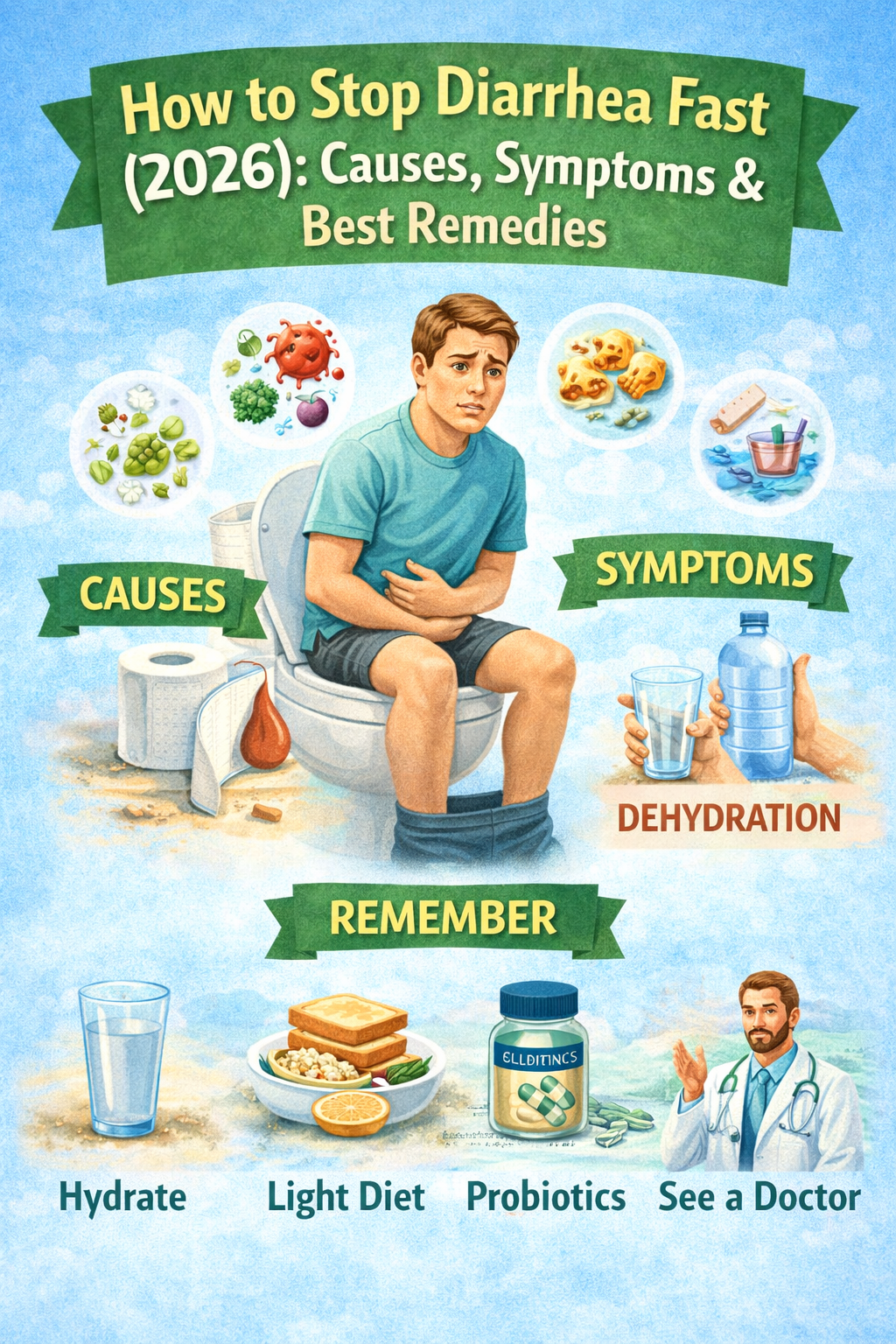 Deia Riah Diarrhea Symptoms & Treatment (2026): 15 Causes, Fast Relief & Home ...