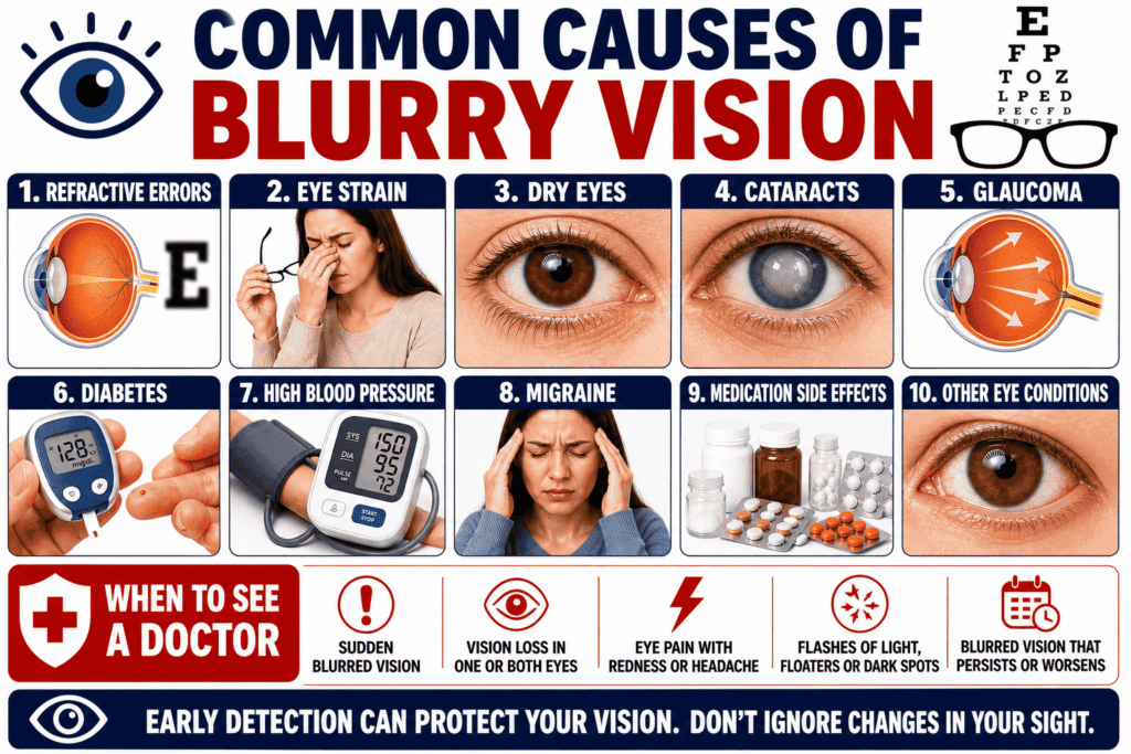 What Causes Blurry Vision? 12 Warning Signs You Shouldn’t Ignore