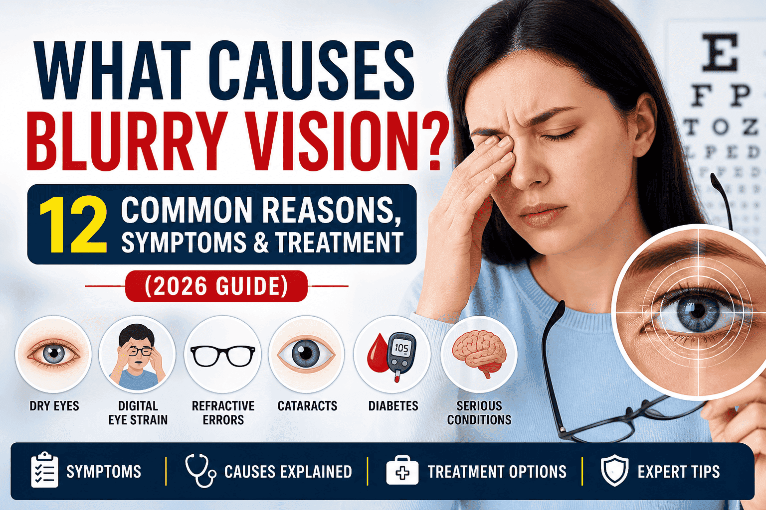 What Causes Blurry Vision? 12 Warning Signs You Shouldn’t Ignore