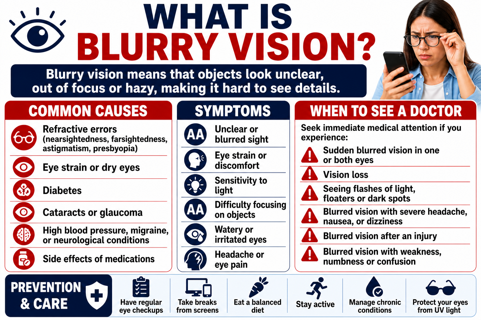 What Causes Blurry Vision? 12 Warning Signs You Shouldn’t Ignore